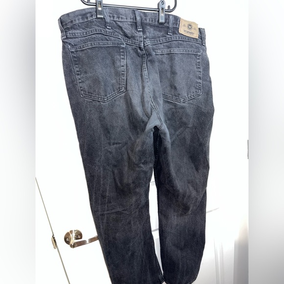 Vintage Mens Wrangler Jeans 90s Faded Medium Wash Denim Jeans - Sizing 40w-32l - Picture 6 of 11